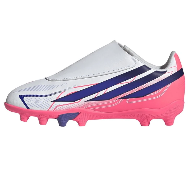 Buty adidas F50 Hyperfast Club Vel Jr FG/MG C KK1345