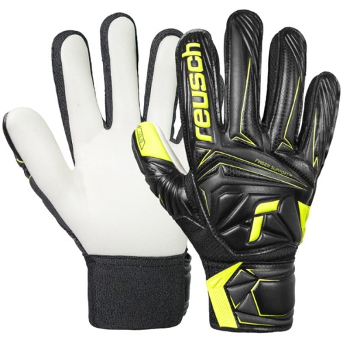 Rękawice Reusch Attrakt Starter Solid Finger Support Junior 56 72 511 7752