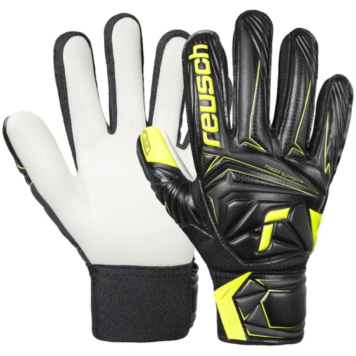 Rękawice Reusch Attrakt Starter Solid Finger Support Junior 56 72 511 7752