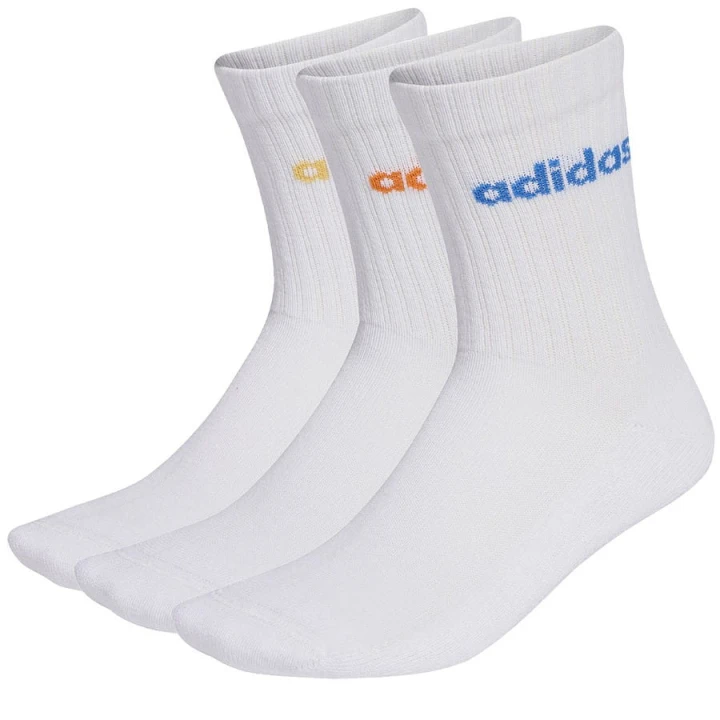 Skarpety adidas Linear Crew Socs Cushioned 3pary KD1717