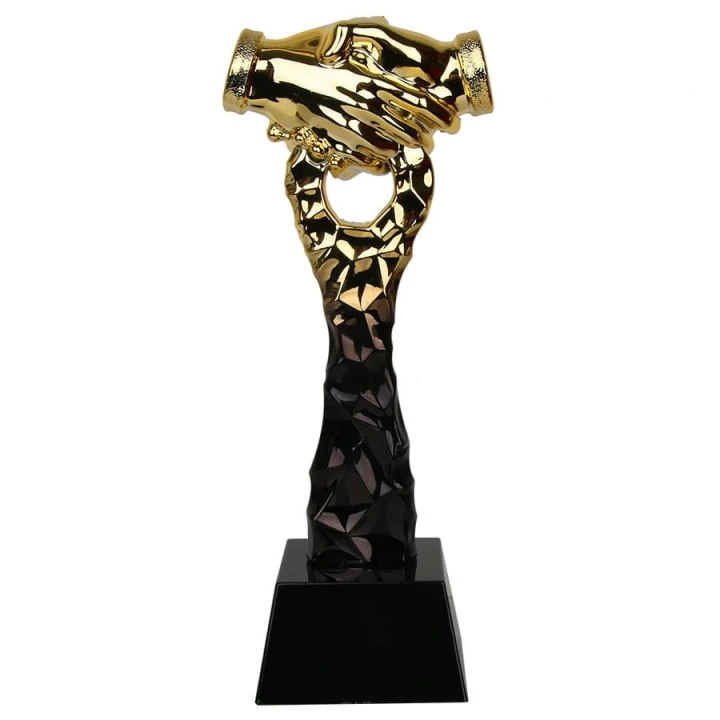 Statuetka uścisk dłoni - podziękowanie A698