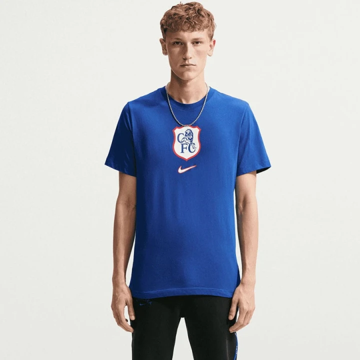 Koszulka Nike Chelsea FC Crest Tee IQ4996-495