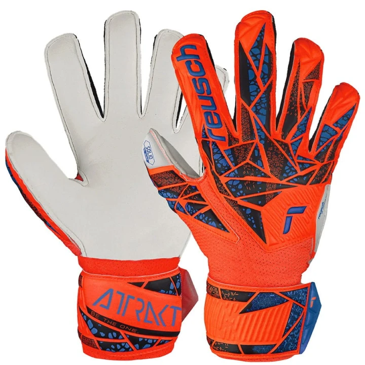 Rękawice Reusch Attrakt Solid Finger Support Junior 54 72 510 2290