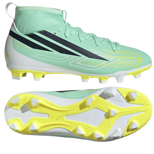 Buty adidas F50 Hyperfast Club MID Jr FG/MG LA3943