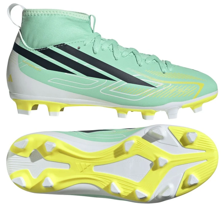 Buty adidas F50 Hyperfast Club MID Jr FG/MG LA3943