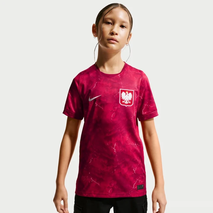 Koszulka Nike Polska Stadium Away Junior IO8592-676