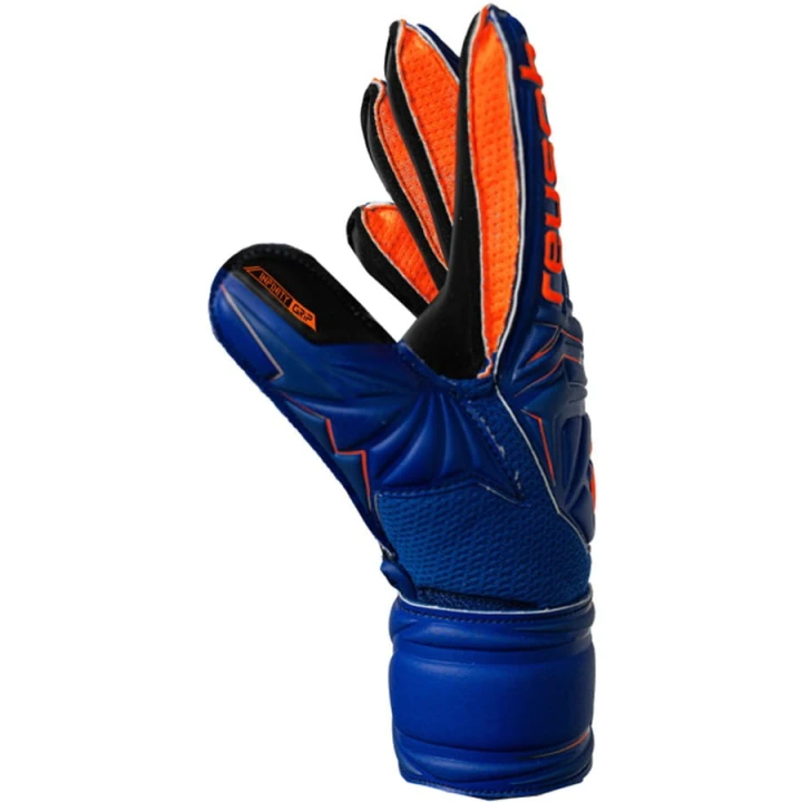Rękawice Reusch Attrakt Infinity Finger Support Junior 56 72 710 4127